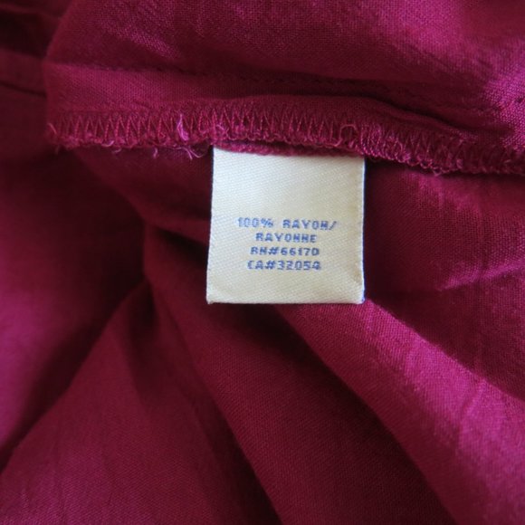 Odille Anthropologie Side Zip Cap Sleeve Ruched Ruffle Top Blouse - Size 2 - Picture 5 of 5